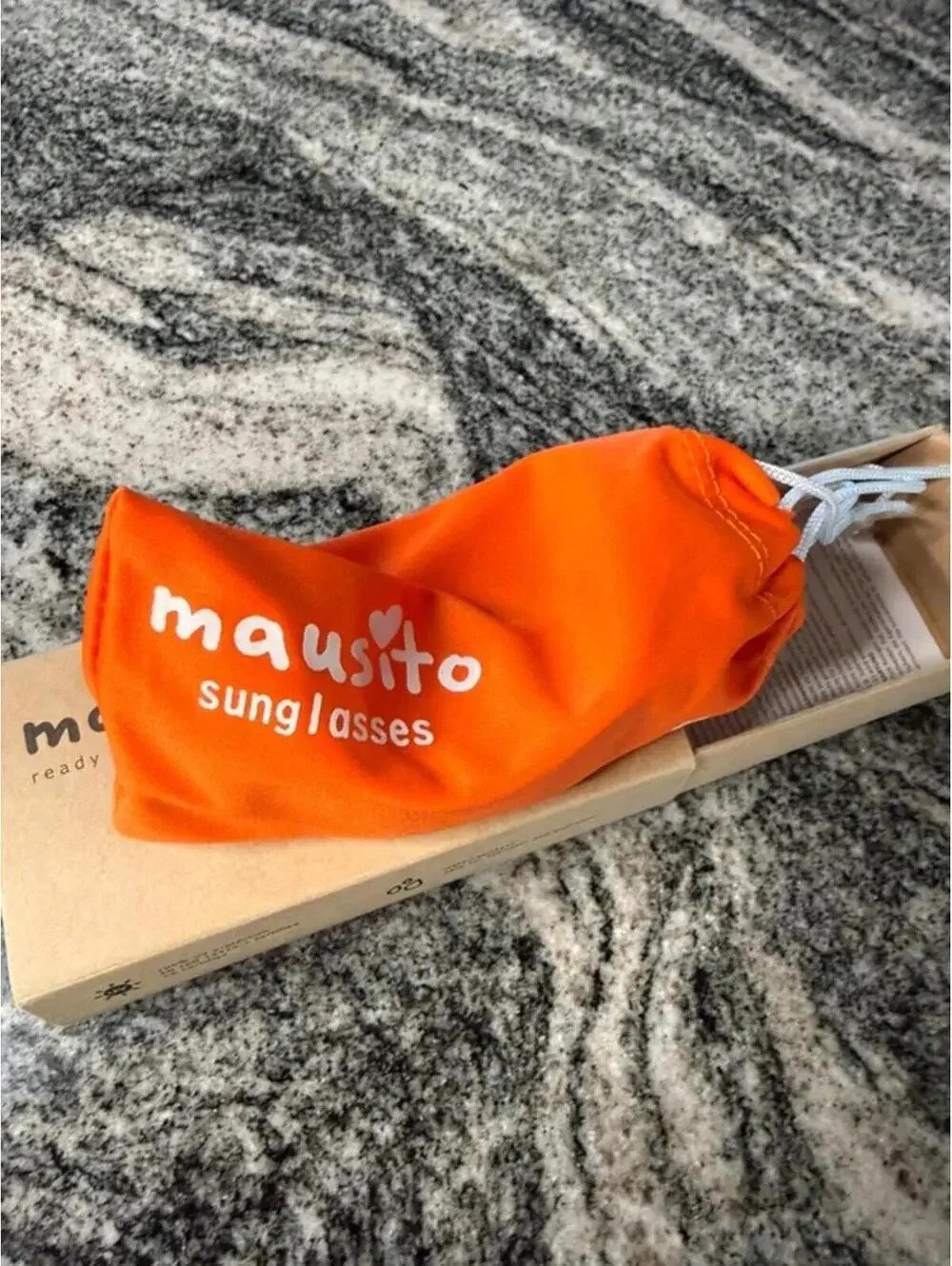 Mausito Baby Boy UV Protection Sunglasses Blue Strap Water Resistant EUC